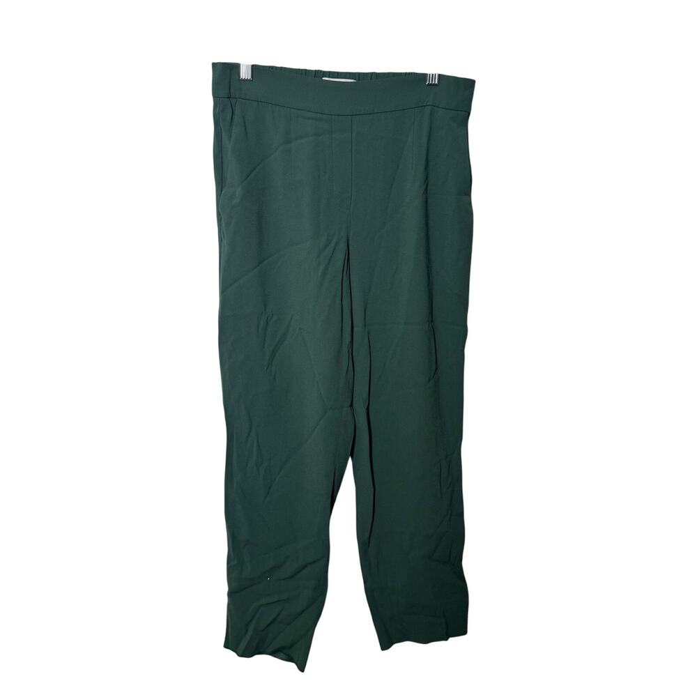 Babaton Forest Green Straight Leg Pants